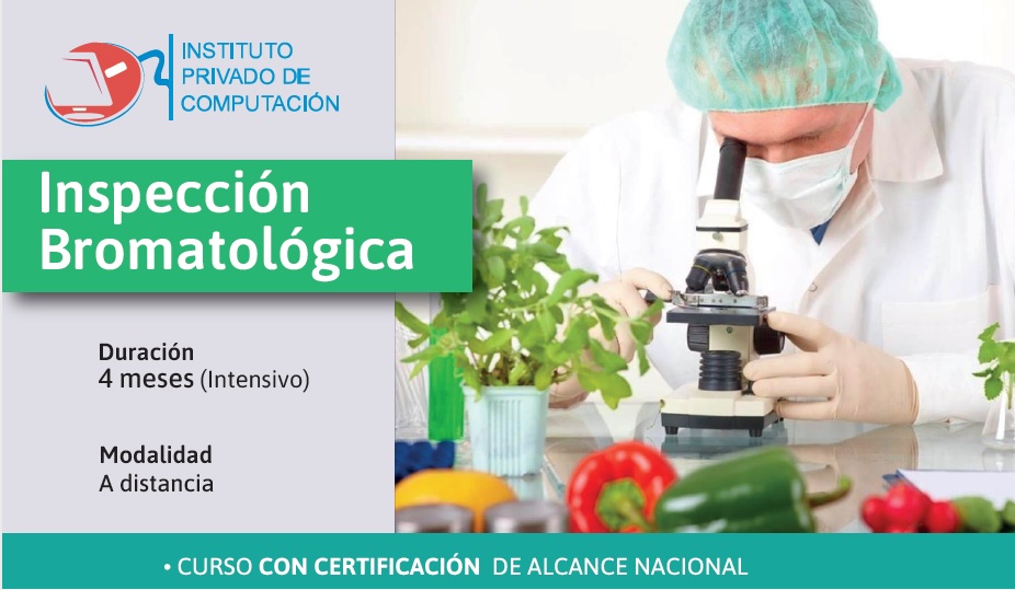 INSPECCIÓN BROMATOLÓGICA (SABADO 14:30 HORAS) PROFESOR ROGER JUNIO