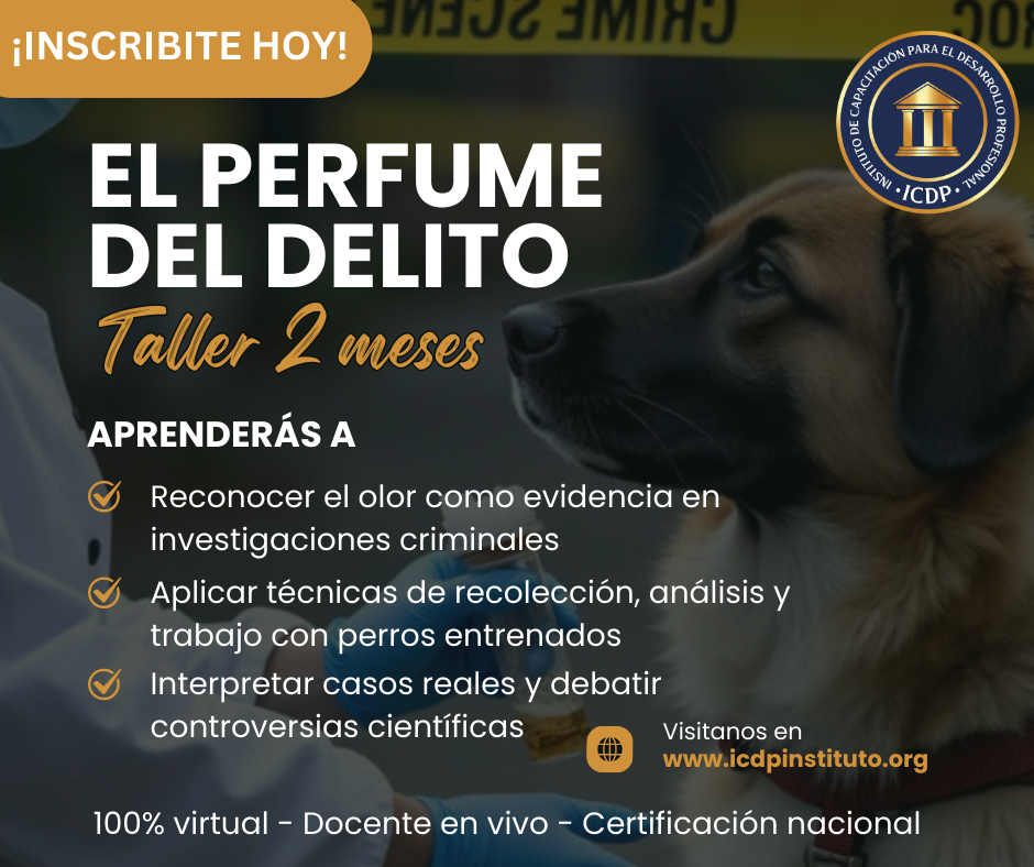 10 - TALLER ODOROLOGÍA - 2 MESES - 27/10 LUNES 18 HS. PROFESORA LIC. GABRIELA TORALES